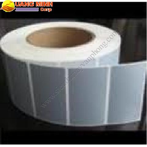Giấy in tem nhãn mã vạch Decal mạ thiếc